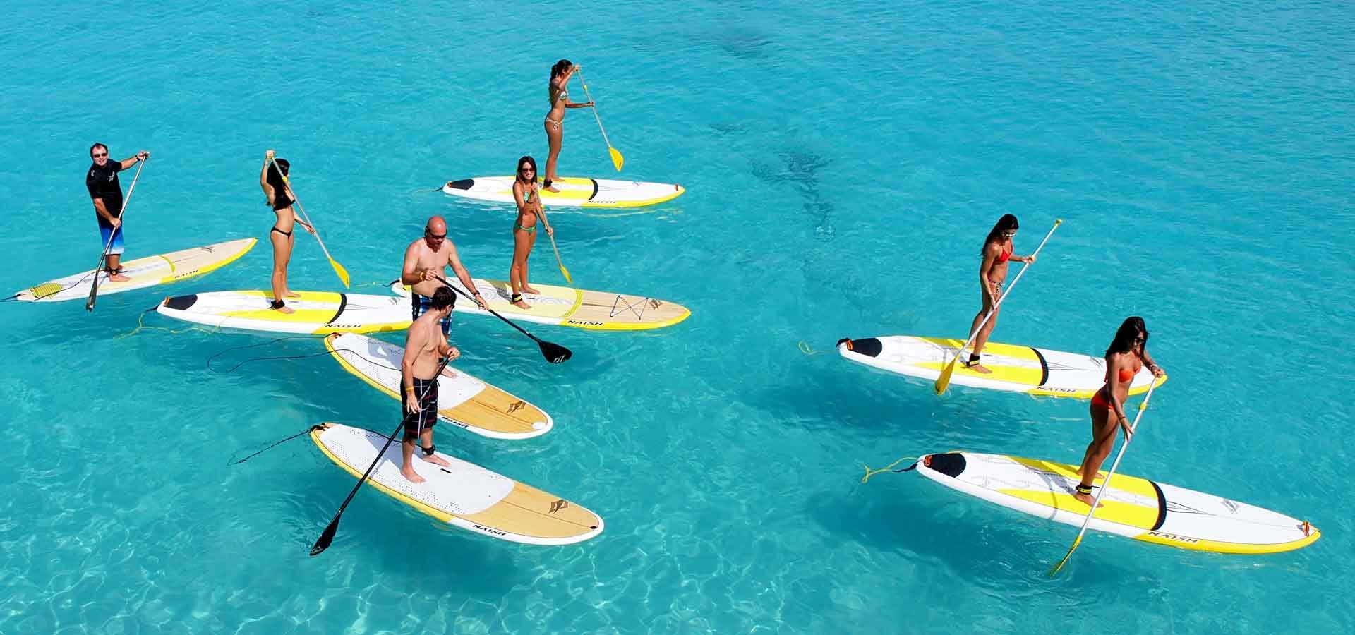 Paddle Borading in Barbados